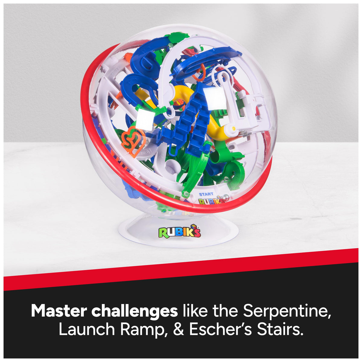 Rubik’s Tracks 125 finish line captures progress and accomplishment.