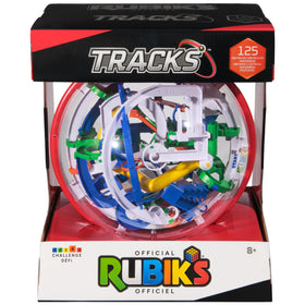 Rubik’s Tracks 125 sphere on track enhances spatial reasoning through a dynamic maze.