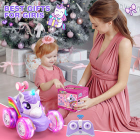 RUIDYA Unicorn RC car supports kids’ playtime and imagination.