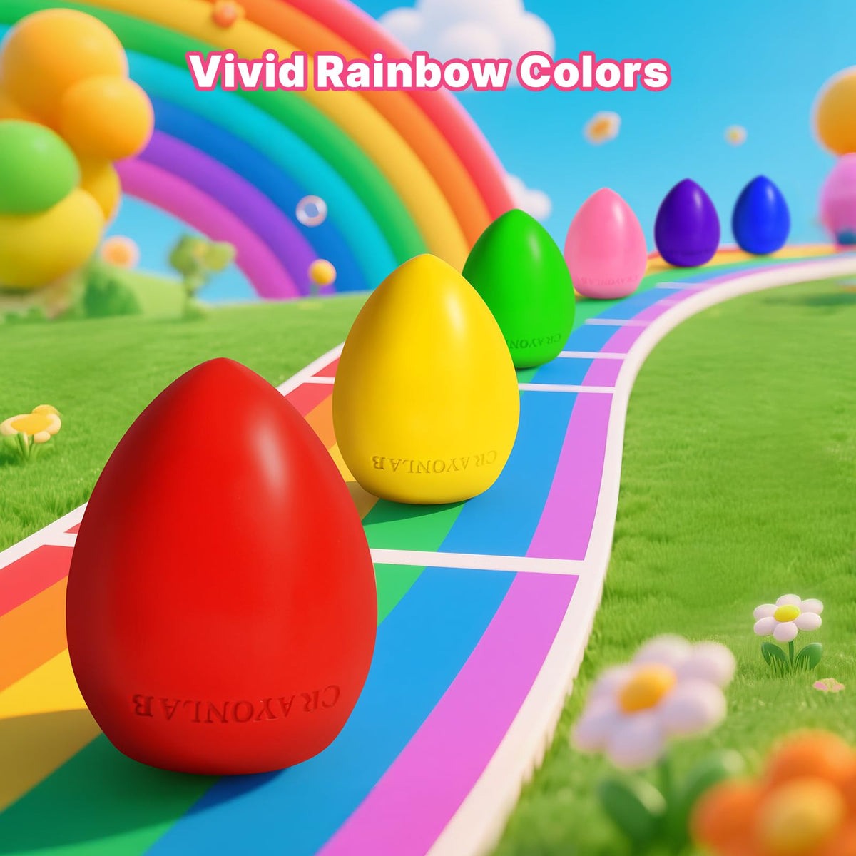 RuiHawk gift-ready egg crayons kit suitable for gifting occasions