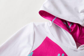 Ruikajia kids dress, pink tutu overlay, comfortable fit for all-day wear.