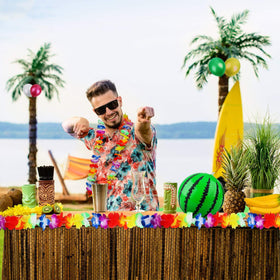Ruisita inflatable balloons elevate party decor with colorful accents.
