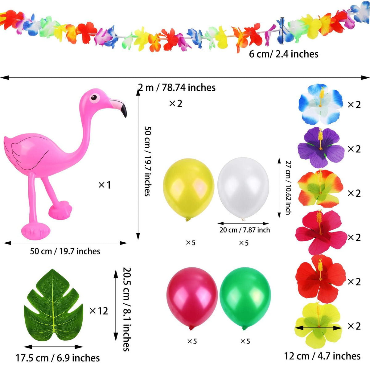 Ruisita inflatable flamingo for festive poolside ambience.