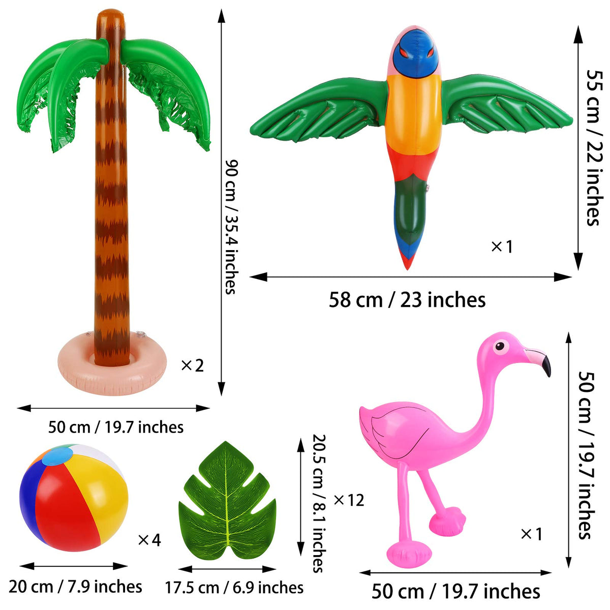 Ruisita inflatable flamingo brightens poolside party setups.