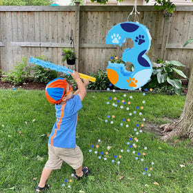 RUISUER pinata hole-fill enables easy loading of goodies.