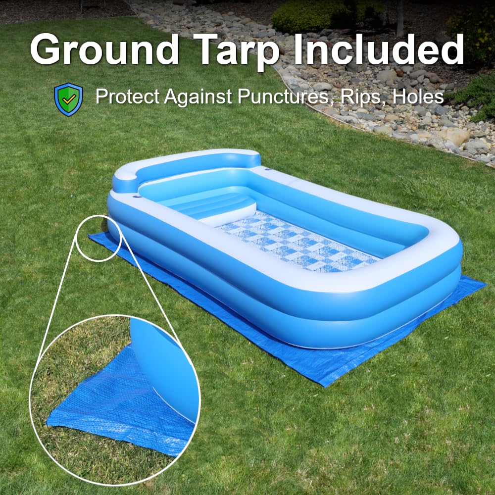 Rukala pool reinforced seams ensure lasting fun and fewer leaks.