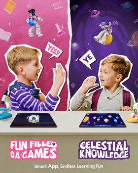 Ruko 6088 LED faces provide expressive feedback during play