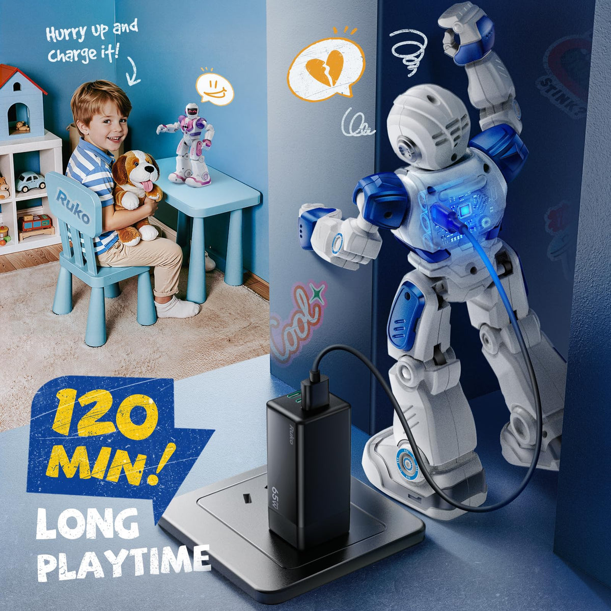 Ruko 6088 suitable for children aged 3–6 years