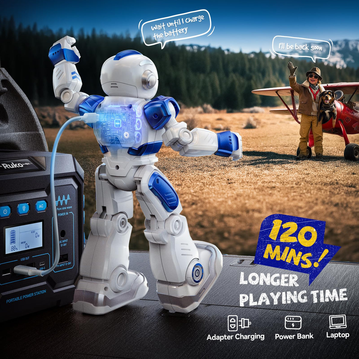 Ruko 6088 learning app expands curiosity with earth and space questions.