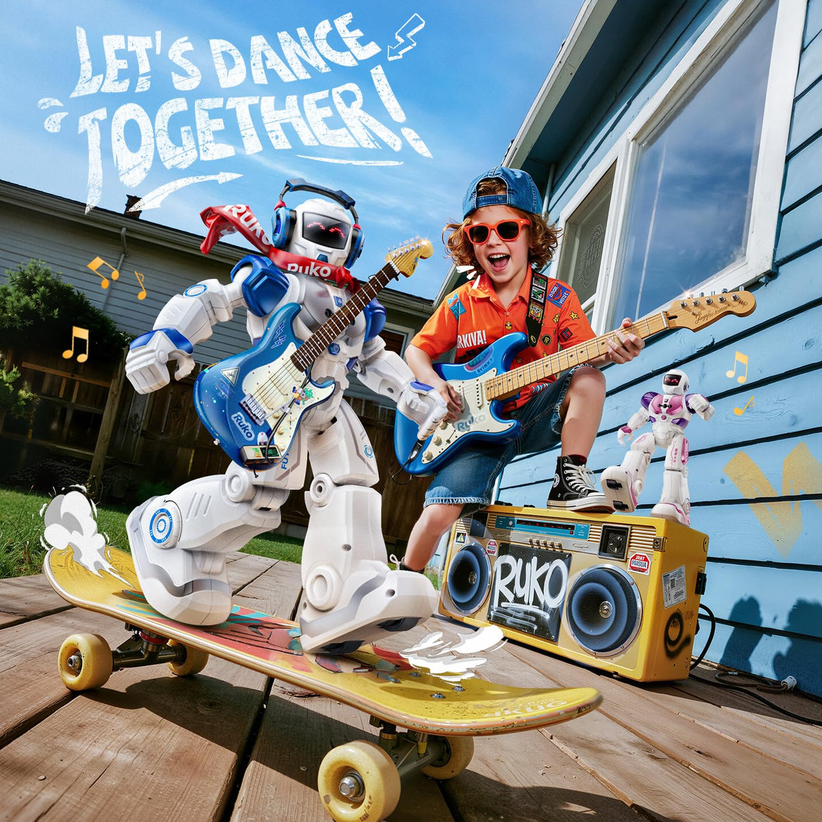 Ruko 6088 remote control dance mode for guided play