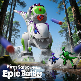 Ruko 8809 remote dino with LED eyes for engaging light up effects during adventures