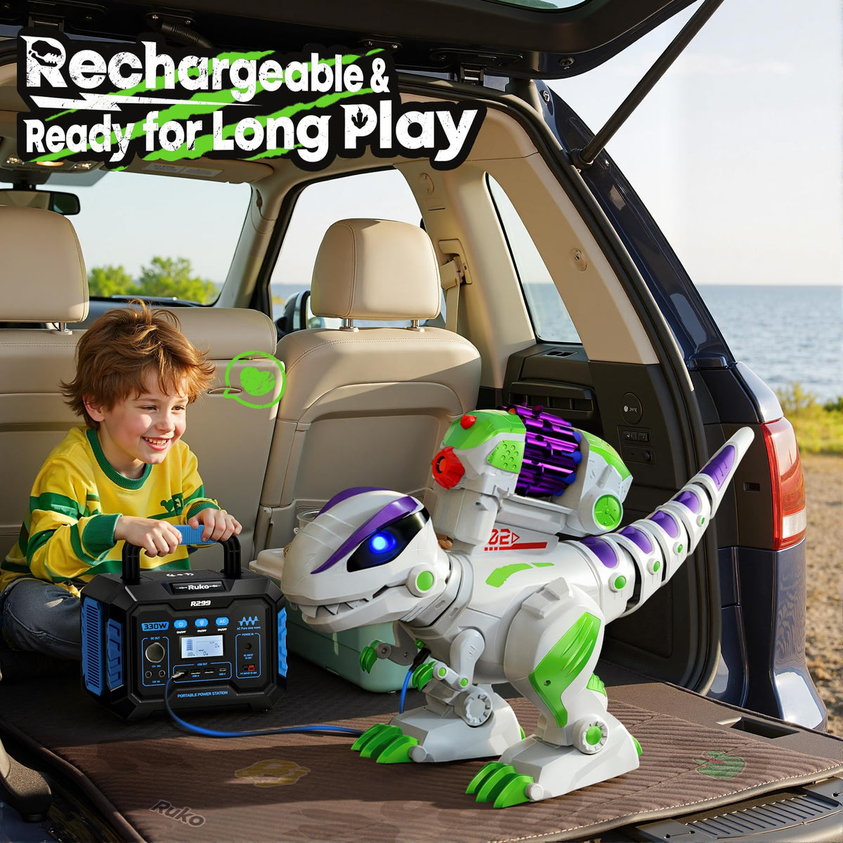 Ruko 8809 safe ABS construction with adjustable volume for kid friendly fun