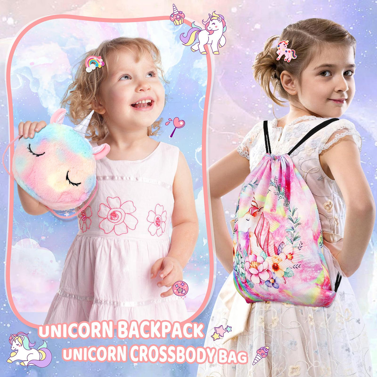 Runeaoys unicorn eye mask helps kids rest during travel