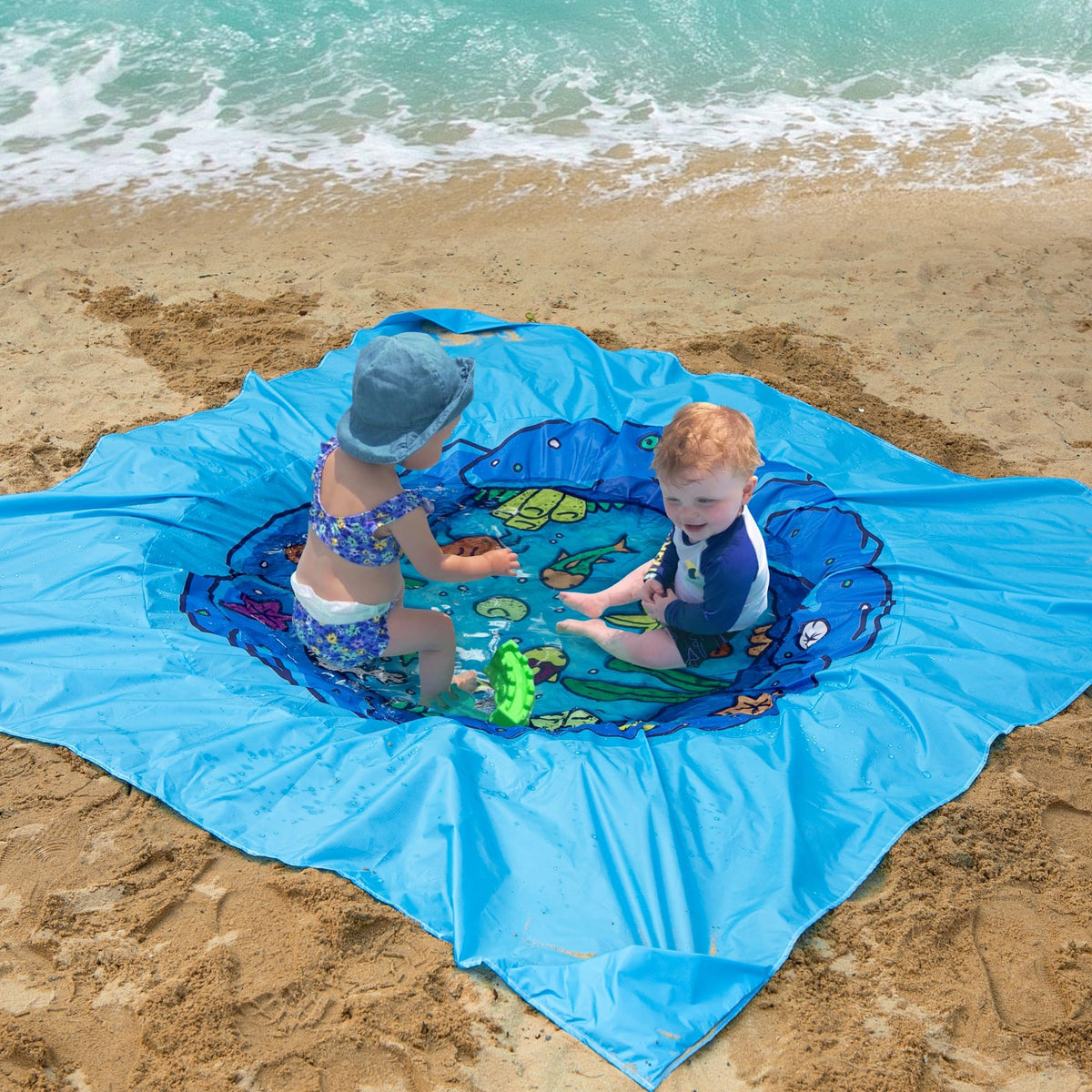 Bucket included for convenient water management during play
