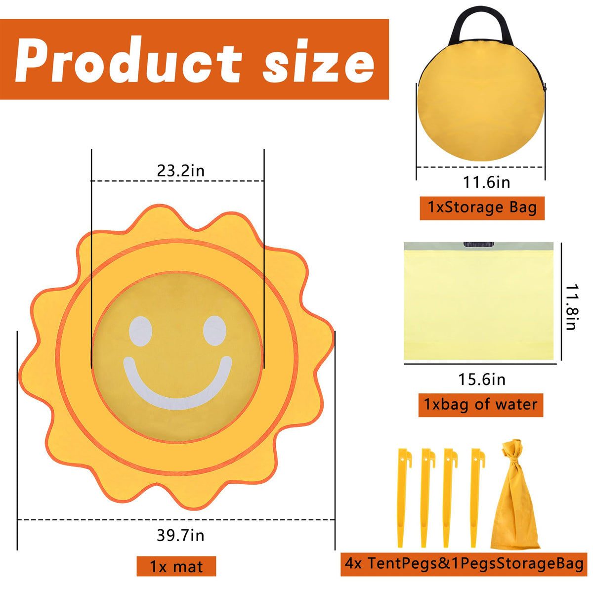 RunNico water bag for pool with easy refill during outdoor play