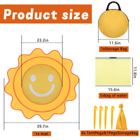 RunNico water bag for pool with easy refill during outdoor play