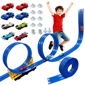 RuoKmaxx flexible track rolled up for easy storage.