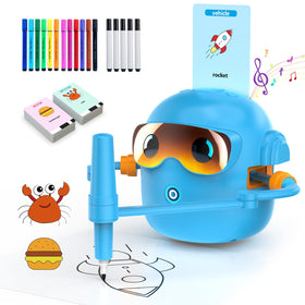 RUPUQIRA drawing robot guides kids through interactive drawing sessions for creativity
