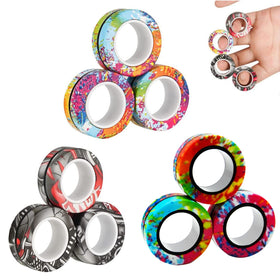 RURING birthday gift idea with magnetic rings for party favors.
