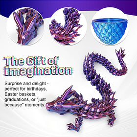 RURING dragon desk accessory offers tactile stress relief.
