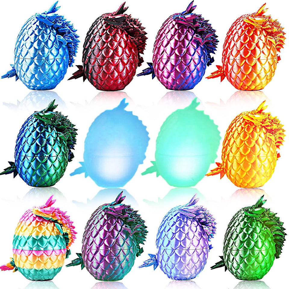 RURING dragon egg 3D printed with movable joints for imaginative play
