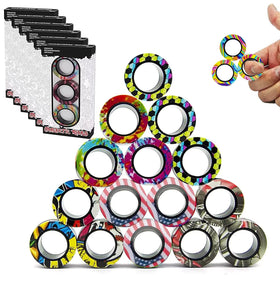 RURING packaging and display of magnetic rings set.
