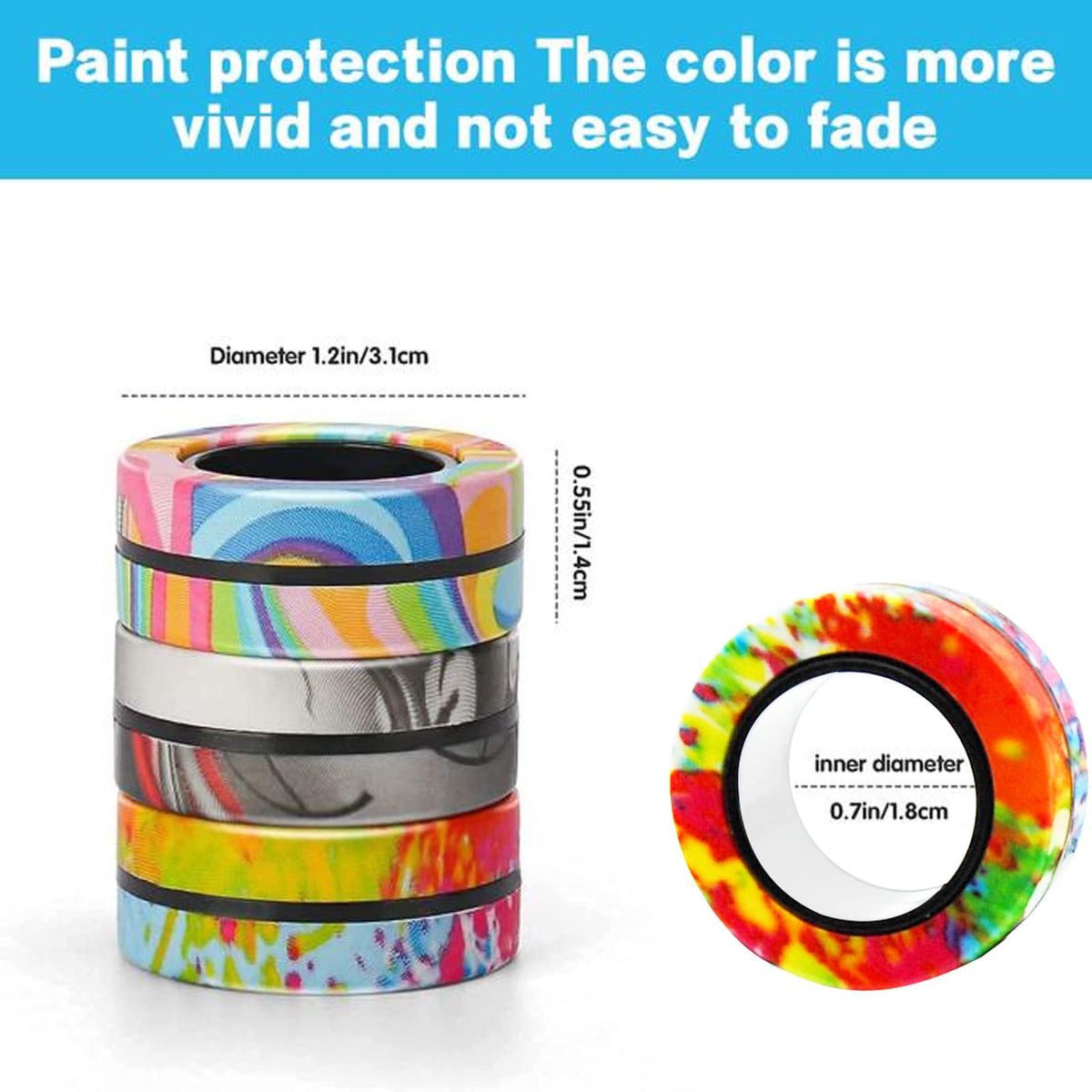 RURING magnetic rings with smooth surface for comfortable play