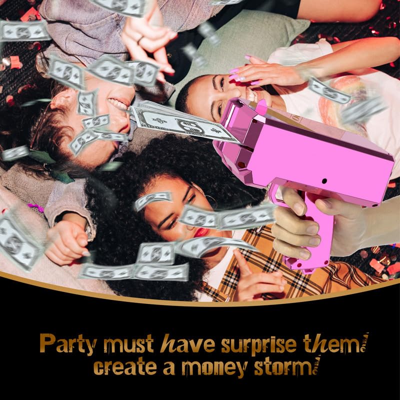 RUVINCE Money Gun rain-like effect with up to 151 props.
