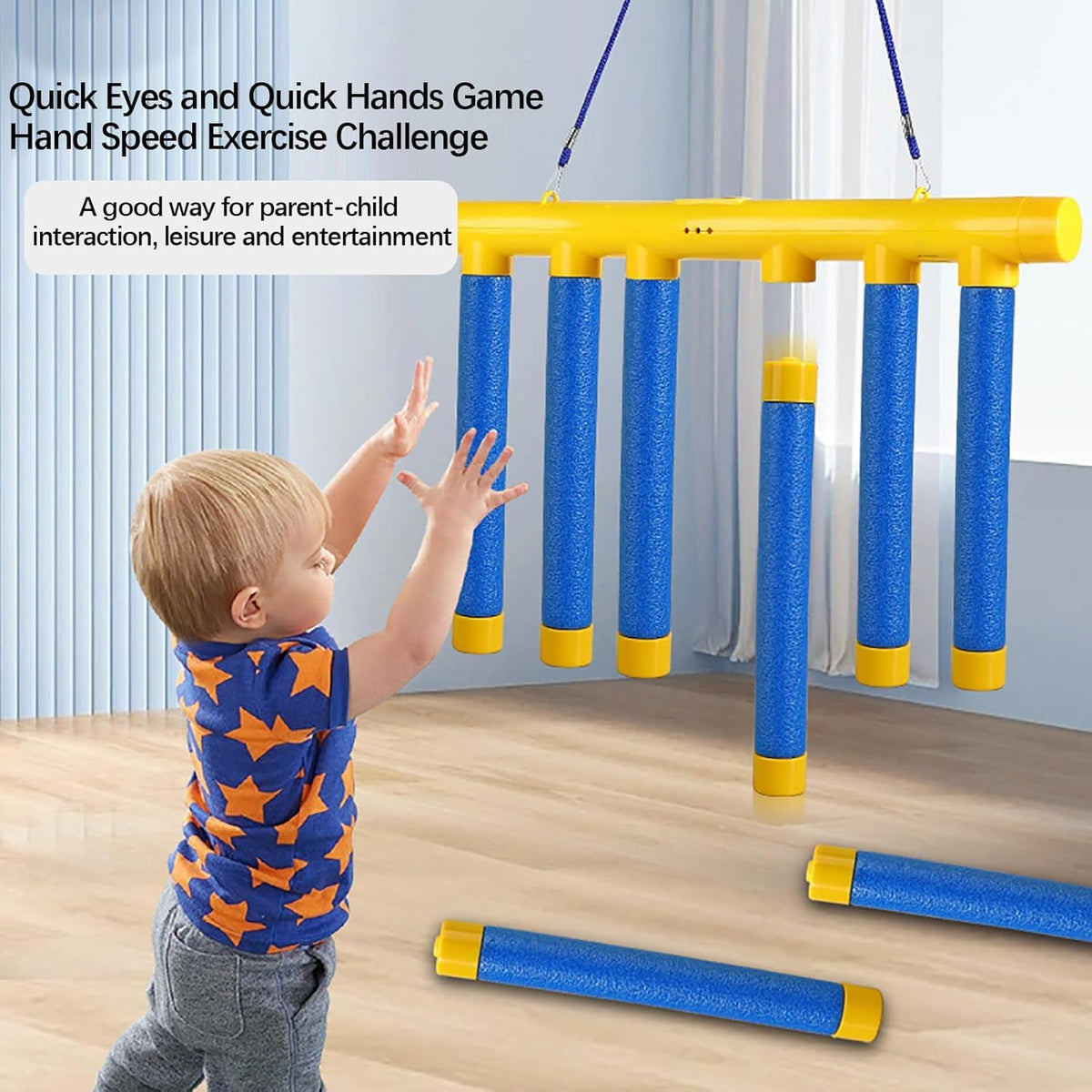 RVOGJP Reflex Drop Sticks compact design ideal for home and travel