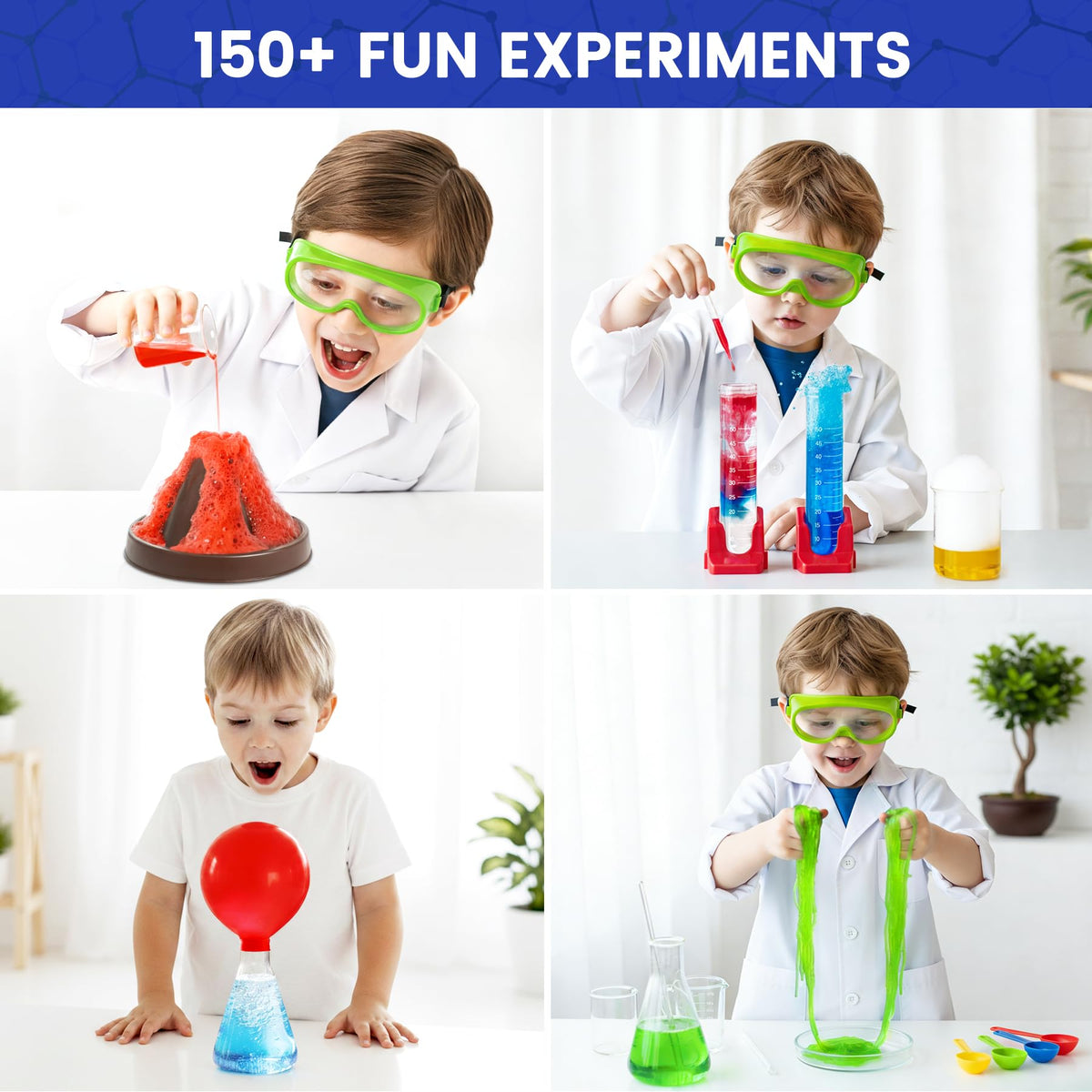 Rxeody color-change experiment demonstrates visual reactions and color theory in action.