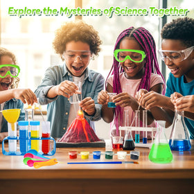 Rxeody safety goggles and lab gear for secure at-home experiments.