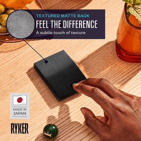 Ryker 300-count black pack keeps decks organized.