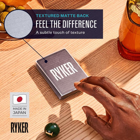 Ryker sleeves made by players reflect authentic game-night design