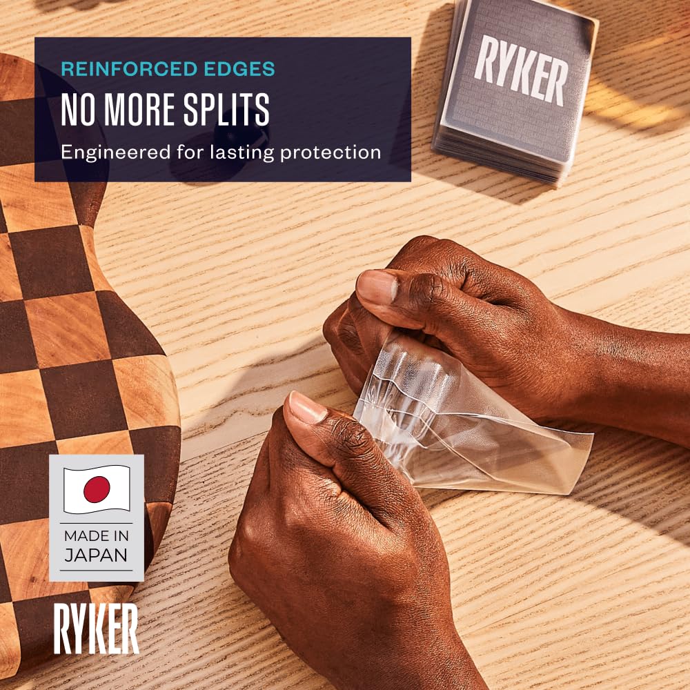 Ryker sleeves reinforced edges ensure durability during tough game nights