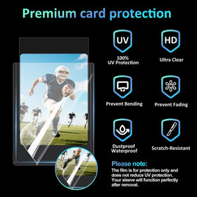 RyshePro inner sleeves 200-count clear for snug card fit.