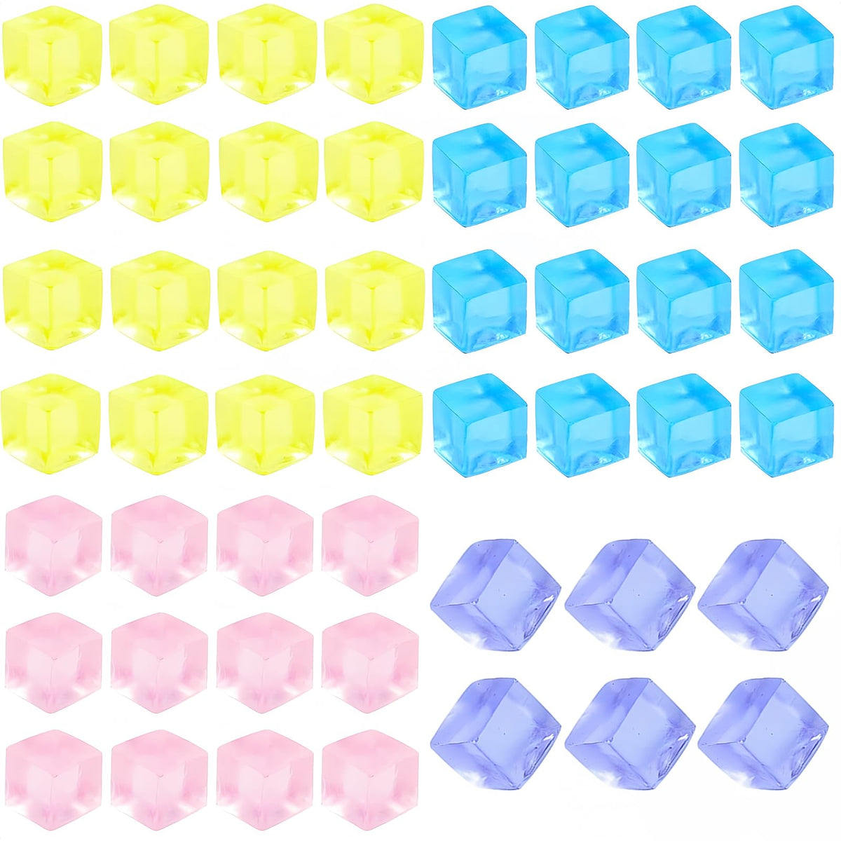 rytopt 50pcs stress balls in random colors for desk fidget and focus