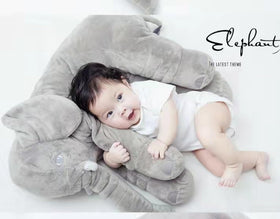 Ryttir 24-inch elephant baby gift image, ideal shower present.
