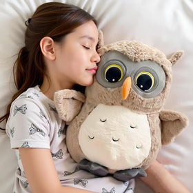 Ryttir adventure owl plush with soft wings for lifelike pose play.