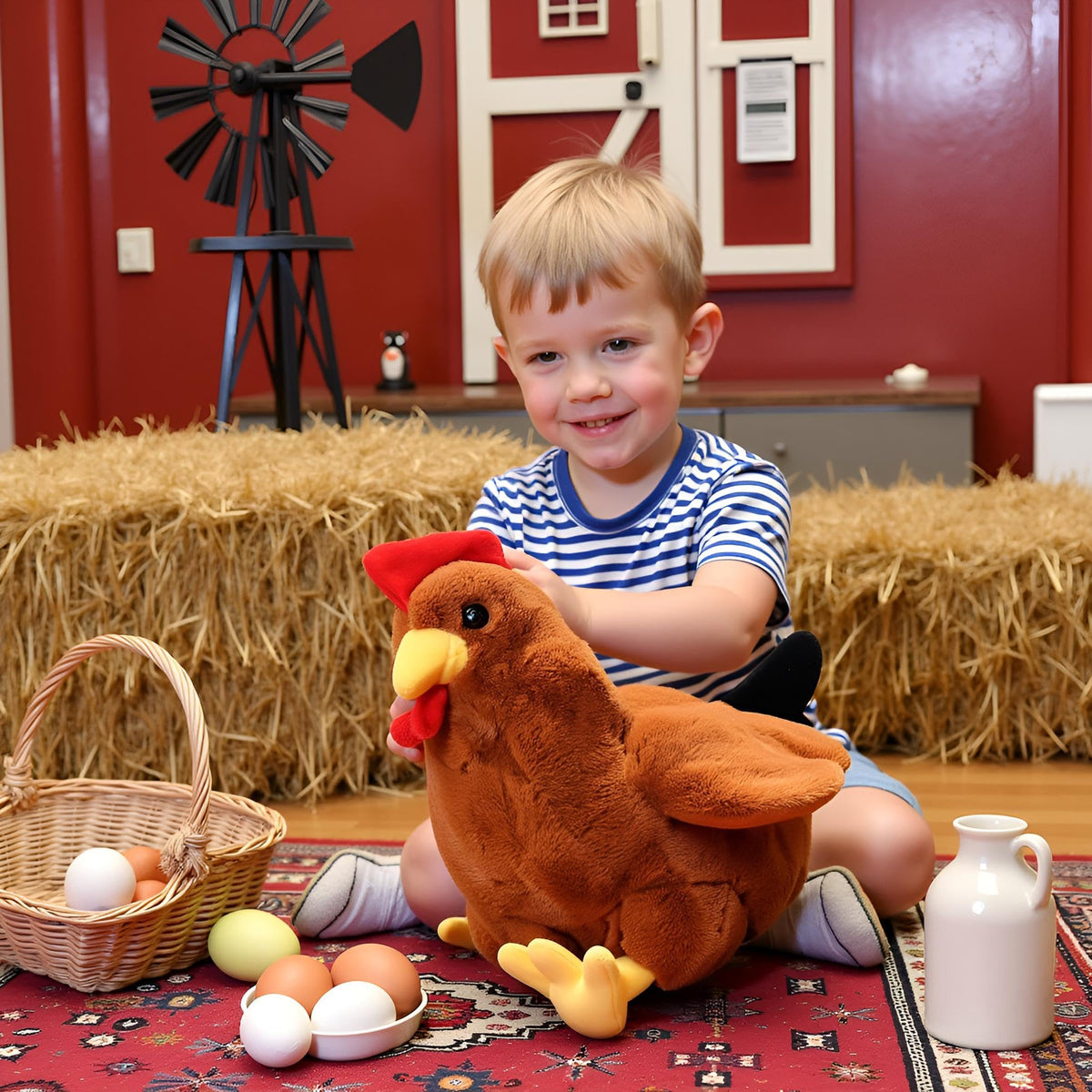 Ryttir chicken plush as a gender-neutral gift idea for birthdays