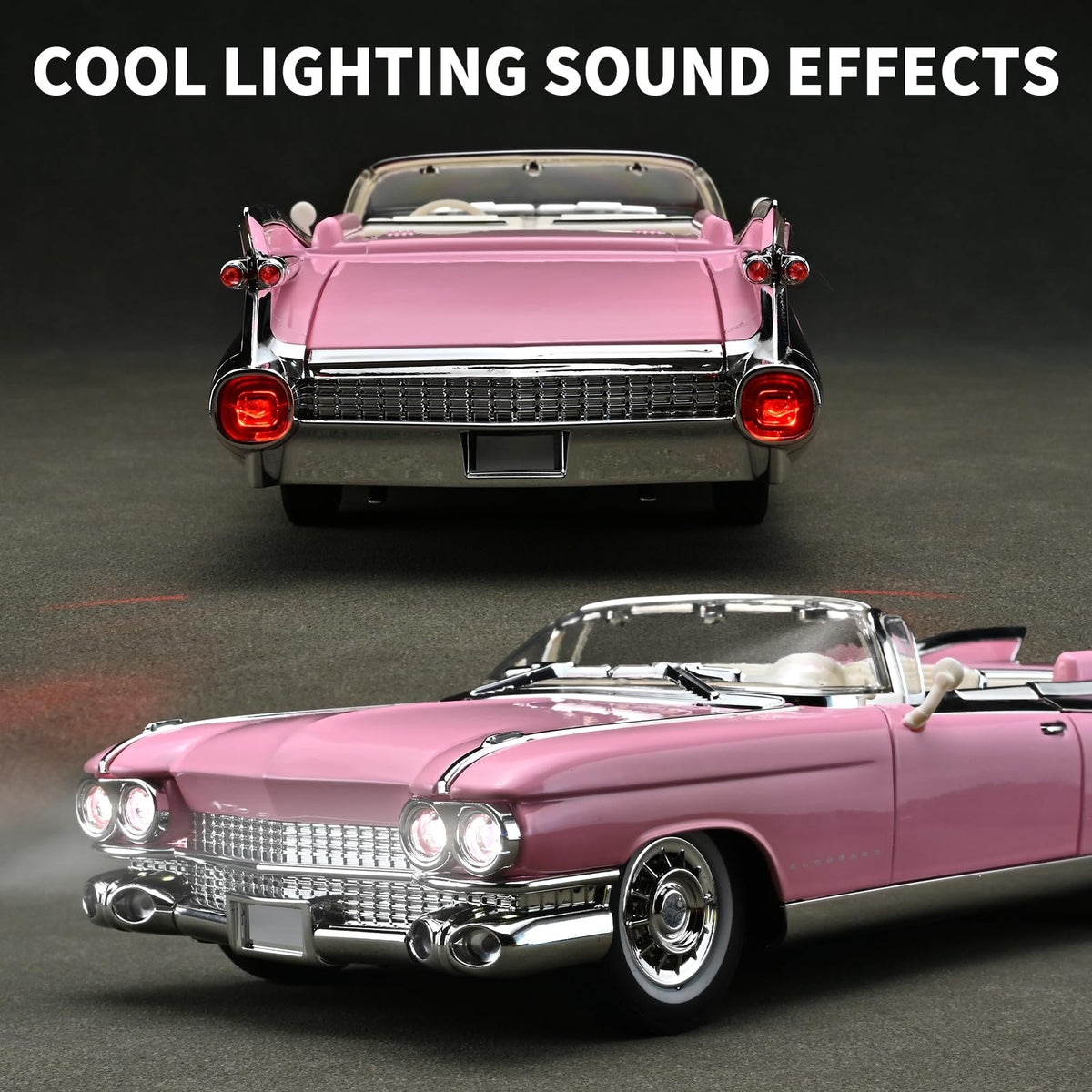 RZAPE Eldorado open doors, hood and trunk for interactive fun