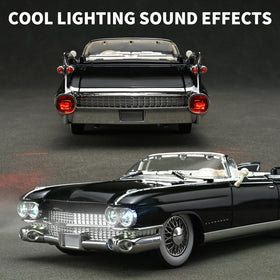 RZAPE Eldorado 1:24 diecast front view in black with bold grille