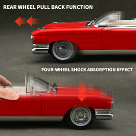 RZAPE Eldorado rear view reveals authentic taillights and bumper details