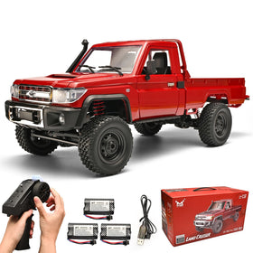 RZAPE RC Rock Crawler front view highlights rugged chassis for off-road exploration