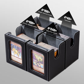 RZDWCTJ commander deck box fits multiple standard decks.