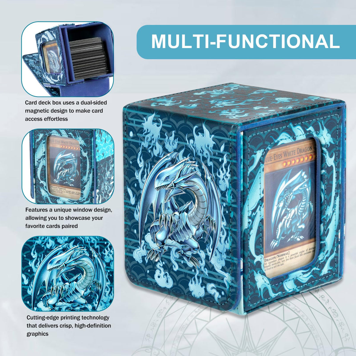 Sabermaster Acrylic card divider helps organize by sleeve type.