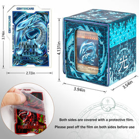 Sabermaster Card Deck Box capacity up to 220 cards keeps your collection organized.