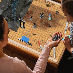 Sabermaster DND Map rollable storage to prevent creases between sessions