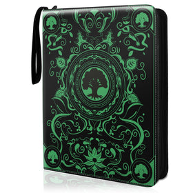 sabermaster MTG Element Binder cover showing a durable waterproof PU exterior for card protection