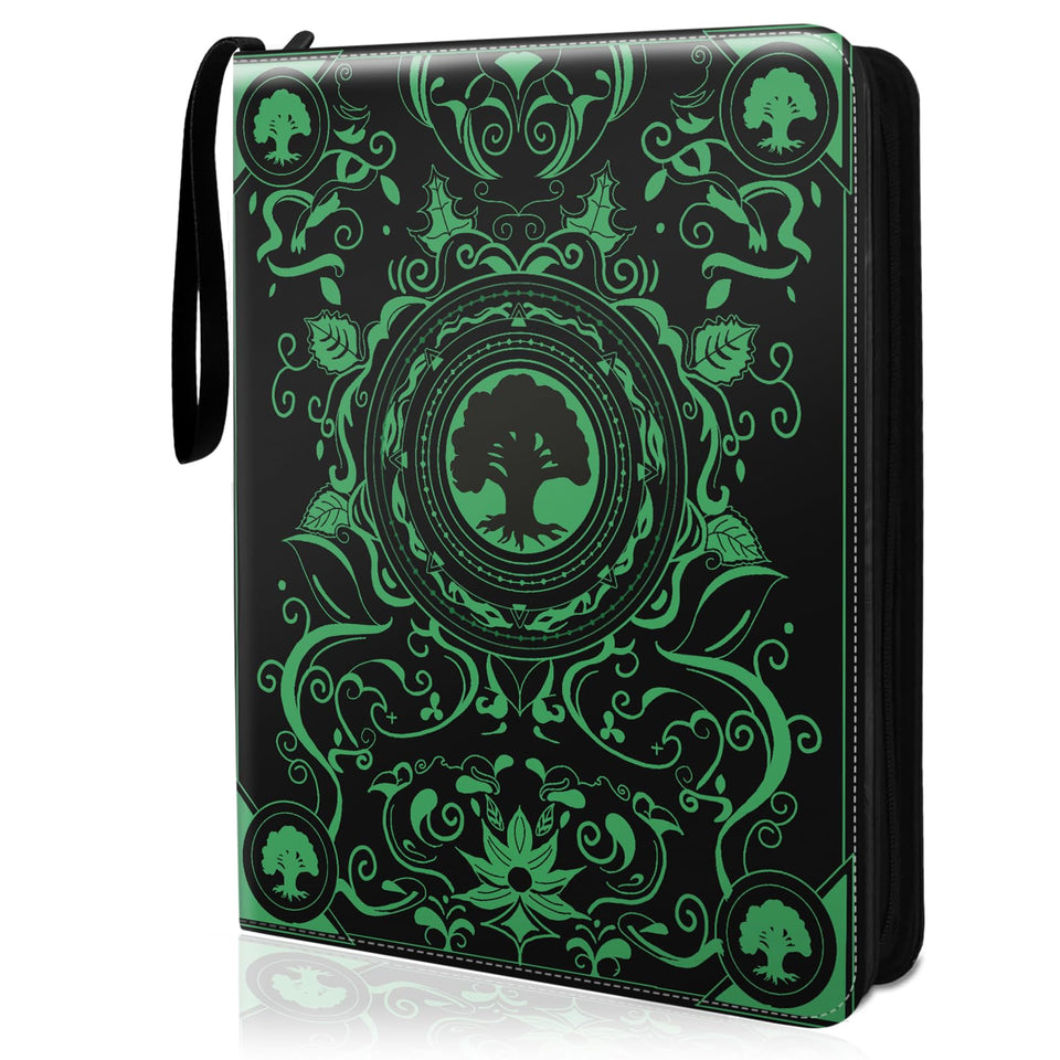 sabermaster MTG Element Binder cover showing a durable waterproof PU exterior for card protection