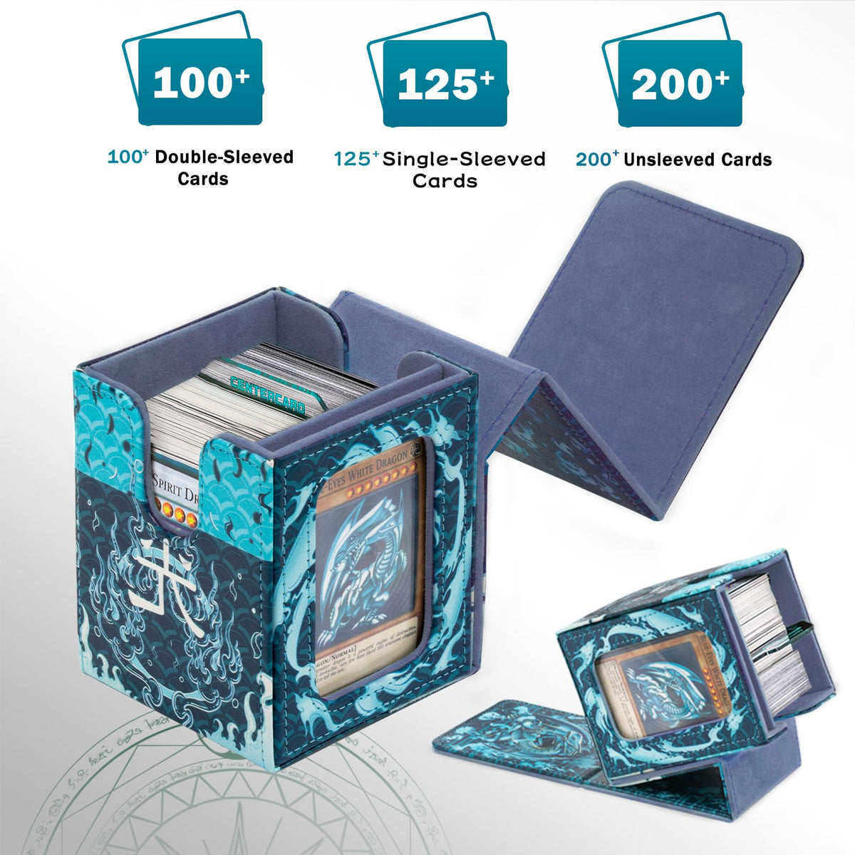 Sabermaster Sky Dragon laser card adds a fantasy flair to your setup.